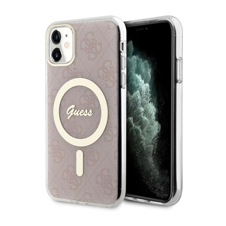 Guess 4G MagSafe - iPhone 11 Tasche (Rosa)