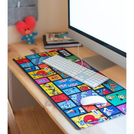 Line Friends BT21 - Spiel-/Schreibtischmatte XXL