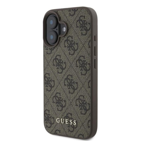 Guess 4G Classic - Etui iPhone 16 (brązowy)