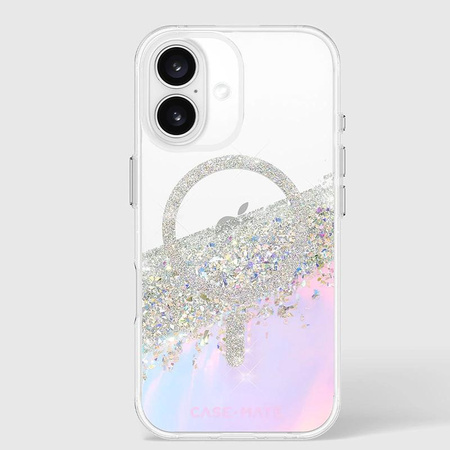 Case-Mate Karat MagSafe - iPhone 16 tok (holografikus szappanbuborék)