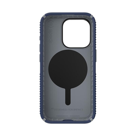 Speck Presidio2 Grip Magsafe - iPhone 15 Pro tok (tengerparti kék / porszürke / fehér)