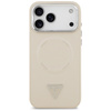 Guess Triangle Logo MagSafe - Case iPhone 17 Pro Max (Beige)