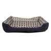 Canapé-lit pour chien 90 x 70 x 20 cm roz. XL (bleu marine)