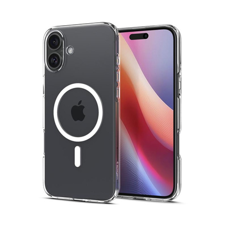 Spigen Liquid Crystal MagSafe - pouzdro pro iPhone 16 Plus (průhledné)