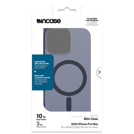 Incase Slim Case MagSafe - pouzdro pro iPhone 16 Pro Max (Deep Space Blue)