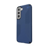 Speck Presidio2 Grip - Étui pour Samsung Galaxy S22 avec revêtement MICROBAN (bleu côtier/bleu tempête)