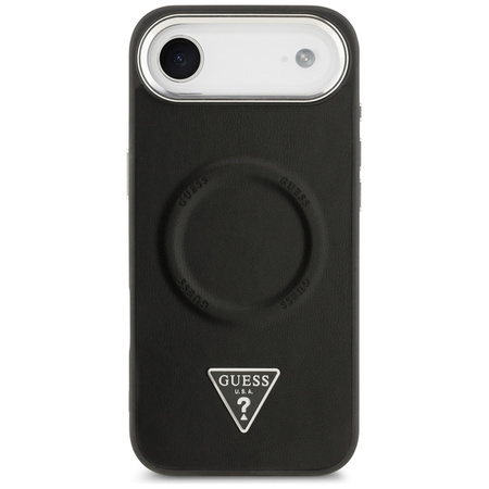 Guess Triangle Logo MagSafe - Case iPhone Air (Black)