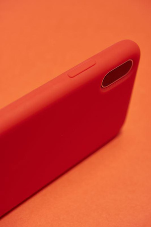 PURO ICON Cover - Case iPhone Xs / X (red)
