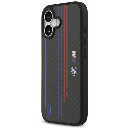 Pouzdro BMW M Kevlar Lines & Logo MagSafe pro iPhone 17 (černé)