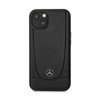 Mercedes Leather Urban Line - Tasche iPhone 15 Plus (Schwarz)