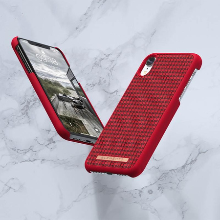 Nordic Elements Saeson Idun - Coque en matériau pour iPhone XR (rouge)