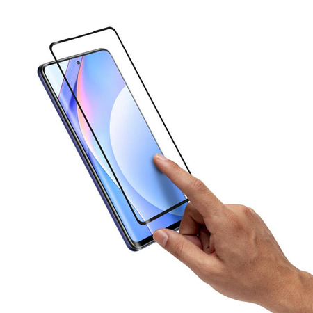 Crong 3D Armor Glass - Vetro temperato 9H Full Glue per l'intero schermo dello Xiaomi Mi 10T Lite