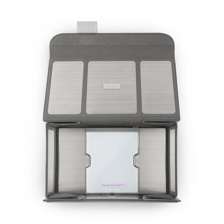 Moshi Deep Purple – Przenośny sanityzator UV-C LED (szary)