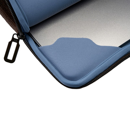 TUCANO Velluto 2 - Cover per MacBook Air 13" (M4/M3/M2/M1/2025-2018) / Pro 13" / Laptop 12" (marrone)