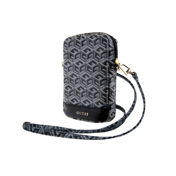 Guess Zip GCube Bottom Stripe - Phone Bag (Black)