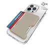 Speck ClickLock Wallet For MagSafe - Portefeuille magnétique MagSafe (Pale Oak)
