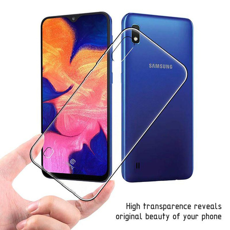 Crong Crystal Slim Cover - Samsung Galaxy A10 Case (transparent)