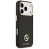 Guess Grained Strass Logo MagSafe - Case iPhone 17 Pro (black)