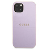 Étui Guess Saffiano Hot Stamp & Metal Logo - iPhone 13 Case (lilas)