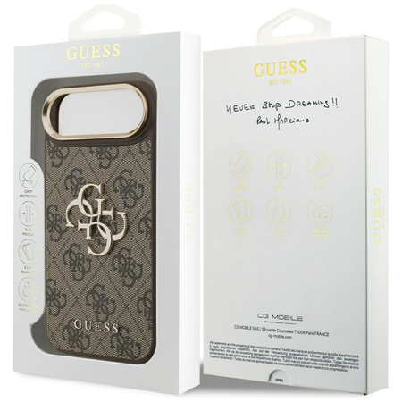 Guess 4G Big 4G Classic Logo - Case iPhone Air (Braun / Gold)