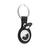 Puro SKY Case - Porte-clés Apple AirTag en cuir écologique (noir)