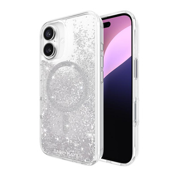Etui Case-Mate Waterfall Silver MagSafe do iPhone 16 Pro Max – Olśniewający Blask i Niezawodna Ochrona