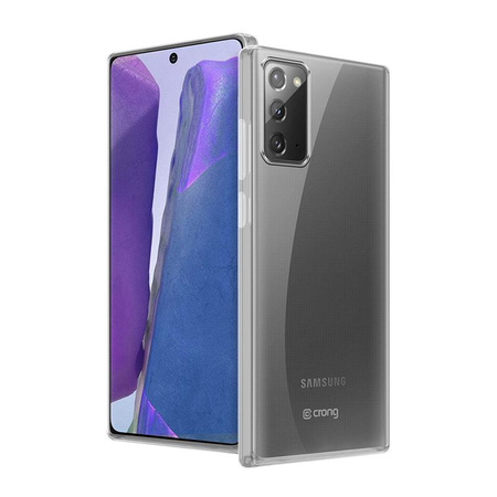Crong Crystal Slim Cover - Étui pour Samsung Galaxy Note 20 (Transparent)