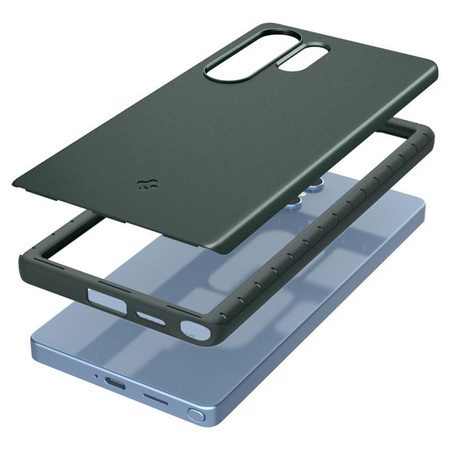 Spigen Thin Fit MagSafe - Gehäuse für Samsung Galaxy S25 Ultra (Abyss Grün)