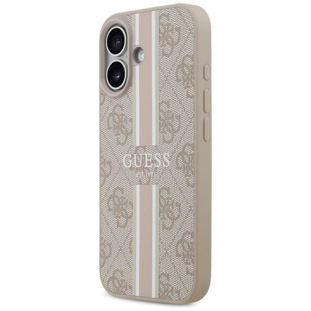 Guess 4G Printed Stripes MagSafe - Hülle iPhone 17 (rosa)