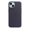 Apple Leather Case - Skórzane etui z MagSafe do iPhone 14 (atramentowy)