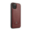Mercedes Leather Urban Line - Etui für iPhone 15 (rot)