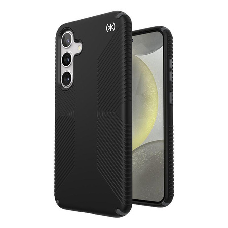 Speck Presidio2 Grip - Gehäuse für Samsung Galaxy S24+ (Schwarz/Schiefergrau/Weiß)