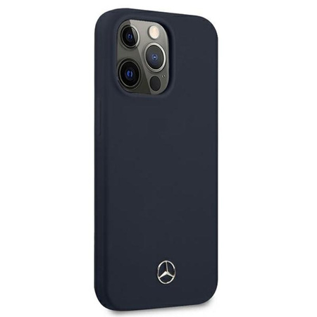 Mercedes Silicone Line - Etui iPhone 13 Pro (granatowy)