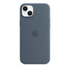 Apple Silikonhülle - Silikonhülle mit MagSafe für iPhone 14 Plus (Storm Blue)