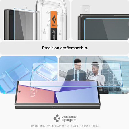 Spigen Glas.TR EZ Fit 2er-Pack - gehärtetes Glas für Samsung Galaxy Z Fold 6 (2 Stück)
