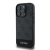 Guess 4G Bottom Stripe - Etui iPhone 16 Pro Max (szary)