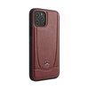 Mercedes Leather Urban Line - Coque pour iPhone 12 Pro Max (rouge)