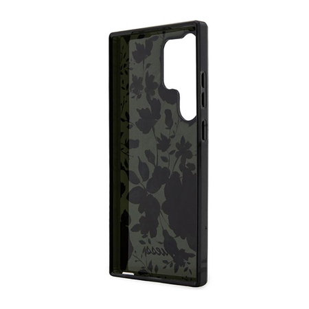 Guess Flower Collection - Samsung Galaxy S23 Ultra Tasche (khaki)