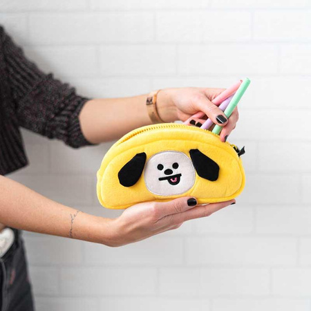 BT21 - CHIMMY plush pencil case for utensils
