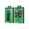 WEKOME WP-353 Vanguard Series - Banque d'alimentation 10000 mAh PD 20W + QC 22.5W (Vert / Transparent)