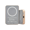 Guess Magnetic Wireless Power Bank Vintage - 3000 mAh MagSafe inductive power bank (Gold)