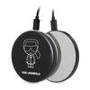 Karl Lagerfeld Bundle Ikonik - Sada pouzder pro Apple Airpods 1 / 2 + Power Bank se zrcátkem