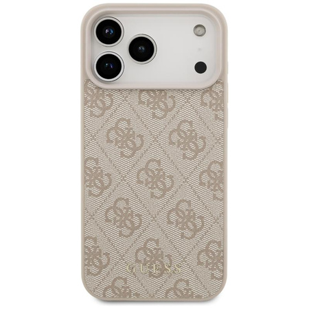 ETUI DO IPHONE 17 PRO MAX RÓŻOWE GUESS CLASSIC ORYGINALNE ELEGANCKIE CASE