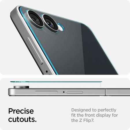 SZKŁO HARTOWANE NA EKRAN DO GALAXY Z FLIP 7, Spigen, Ochronne