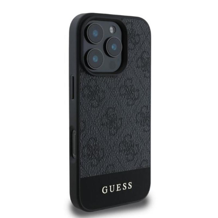 Guess 4G Bottom Stripe - iPhone 16 Pro Max Case (gray)
