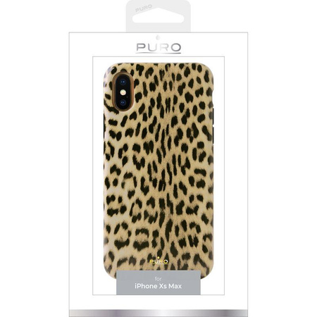 PURO Glam Leopard Cover - iPhone Xs Max tok (Leo 1)