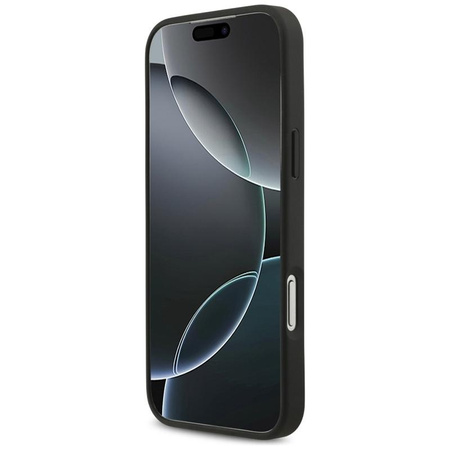 ETUI DO IPHONE 17 PRO MAX GUESS CZARNE ORYGINALNE ZE SMYCZĄ ELEGANCKIE CASE