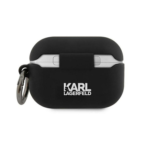 Karl Lagerfeld Silikonové pouzdro RSG - AirPods Pro (černé)