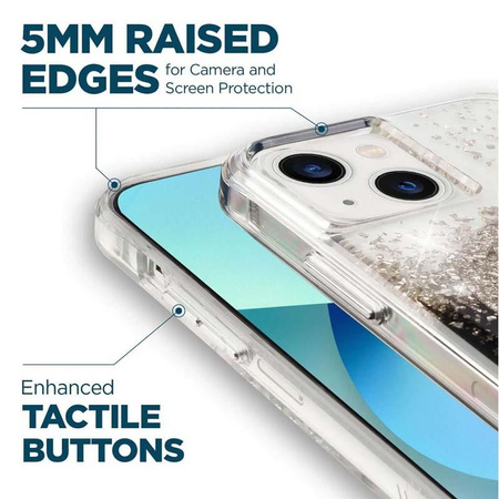 Case-Mate Karat MagSafe - iPhone 14 Plus Hülle mit Onyx verziert (Onyx)