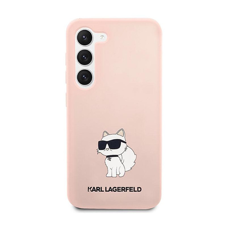 Karl Lagerfeld Silicone NFT Choupette - Hülle für Samsung Galaxy S23 (Pink)